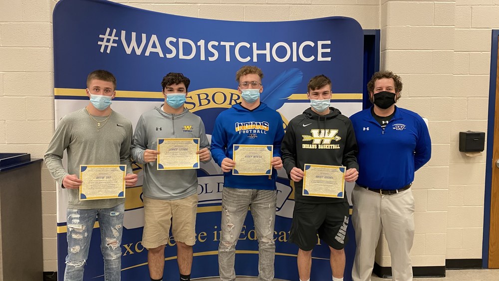 WASHS Fall and Winter Athletes Recognized