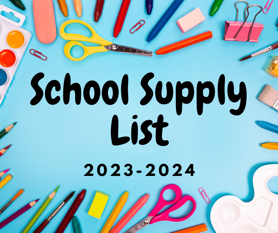 Summitview Elementary School Supply List 20232024 Summitview