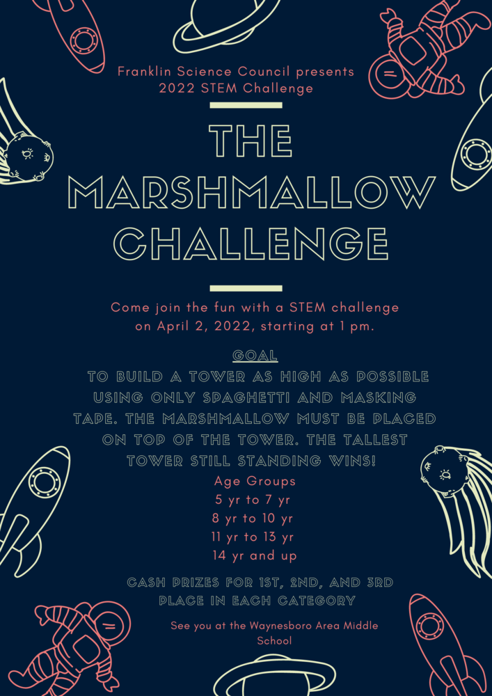 The Marshmallow Challenge Flyer