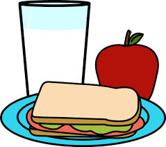 Sandwich, Milk, Apple 