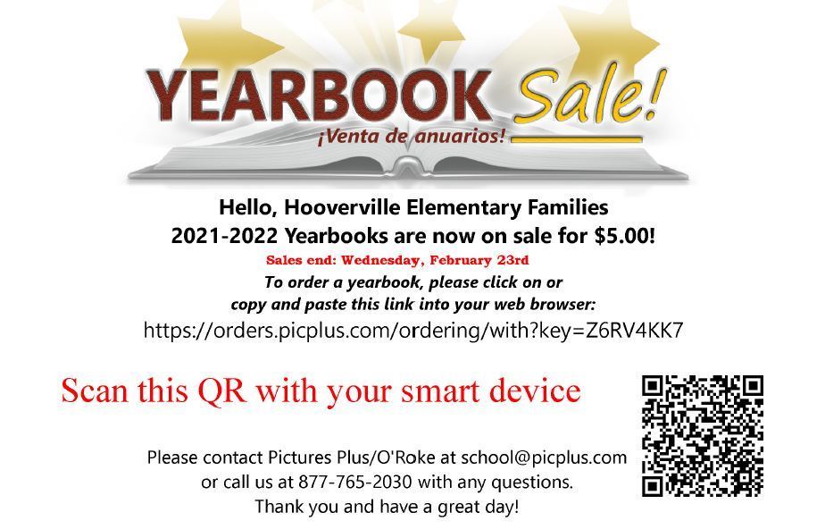 HV Yearbook Hotlink | Hooverville Elementary School