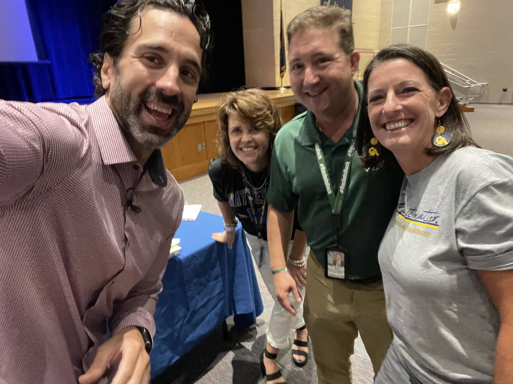 George Courus and admin team
