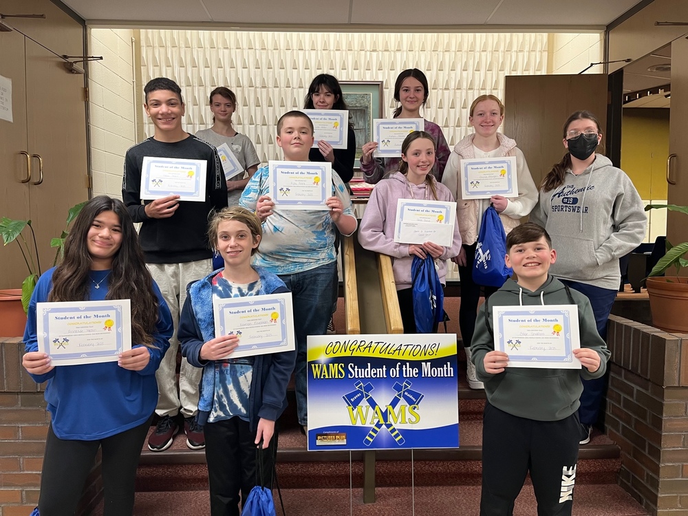 February Students of the Month
