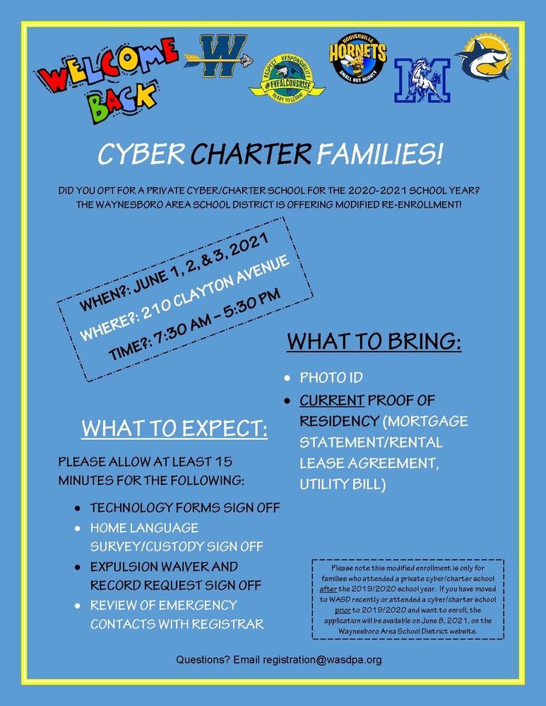Cyber Charter Families Flyer