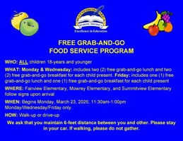 Update to Free Grab-and-Go Program