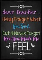 Teacher Appreciation Week May 4-9