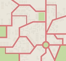 Traffic Pattern for WASHS Back Parking Lots