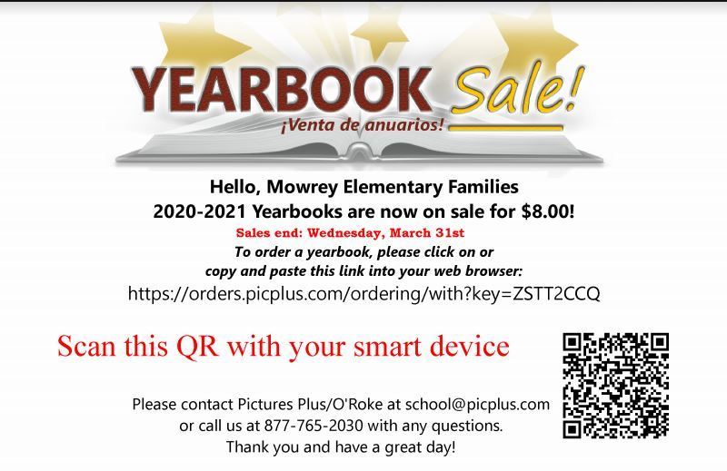 20-21 Yearbook Orders