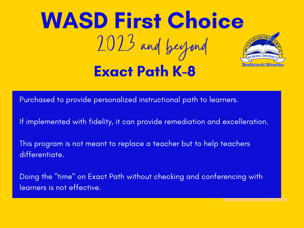 WASD First Choice 7